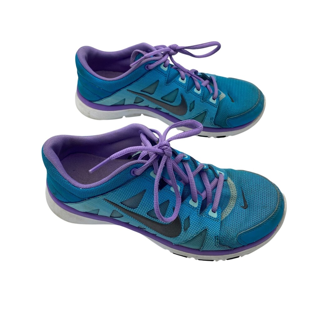 Nike Fitsole Vo1 Training Shoes Women's Size 7 Purple Blue Running 616694-402